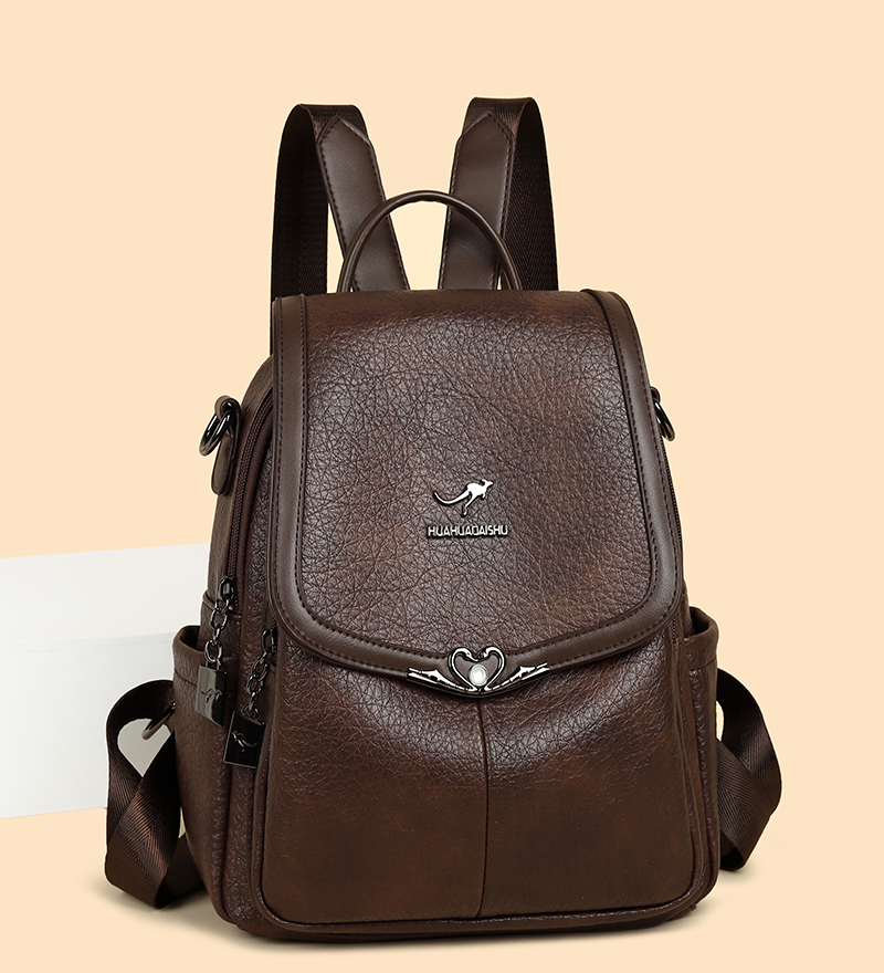 2026 new Ladies Bookbag Rucksa - Leather Backpack Vintage recensione e prezzo