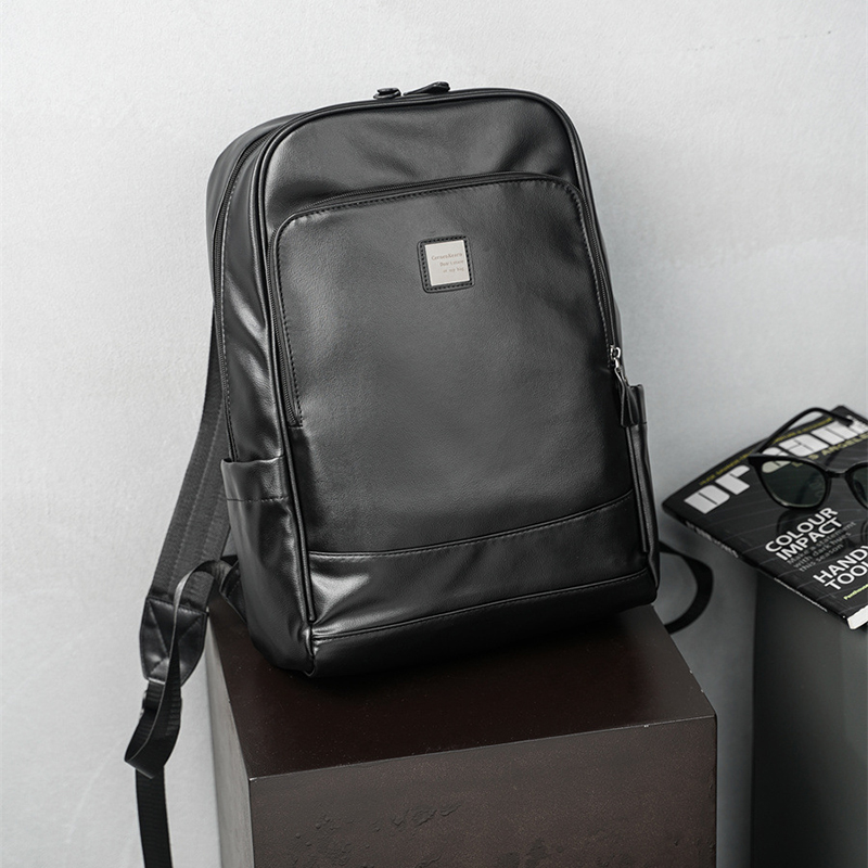 Man's PU Leather Backpack Exec - Leather Backpack Vintage recensione e prezzo