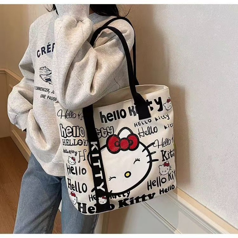 Hello Kitty Large Capacity Sho - Canvas Backpack Casual recensione e prezzo