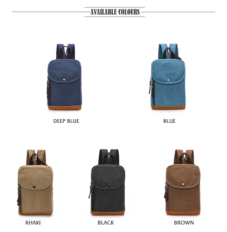 Men's Canvas Mini Backpack Men - Sling Backpack Shoulder recensione e prezzo