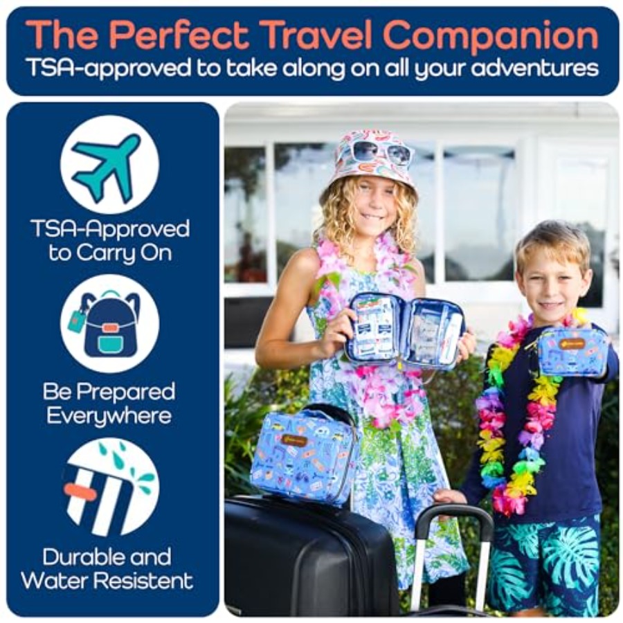 KeepGoing Travel First Aid Kit - Mini Backpack Purse recensione e prezzo