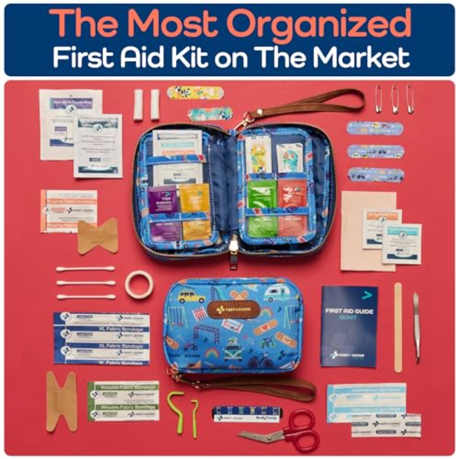 KeepGoing Travel First Aid Kit - Mini Backpack Purse recensione e prezzo