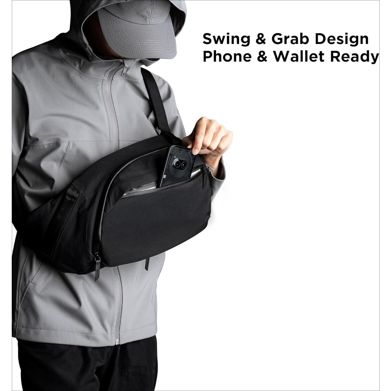Right Shoulder Chest bag  7.5L - Sling Backpack Shoulder recensione e prezzo