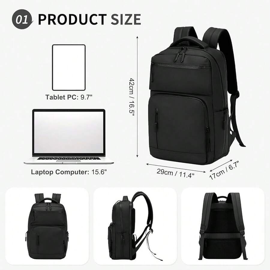 Waterproof Laptop Backpack For - Laptop Backpack 15.6 recensione e prezzo