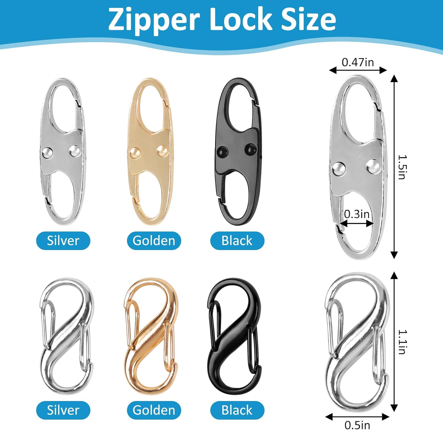 Lock Combo, Total 21PCS Clips  - Backpack Lock Combo recensione e prezzo