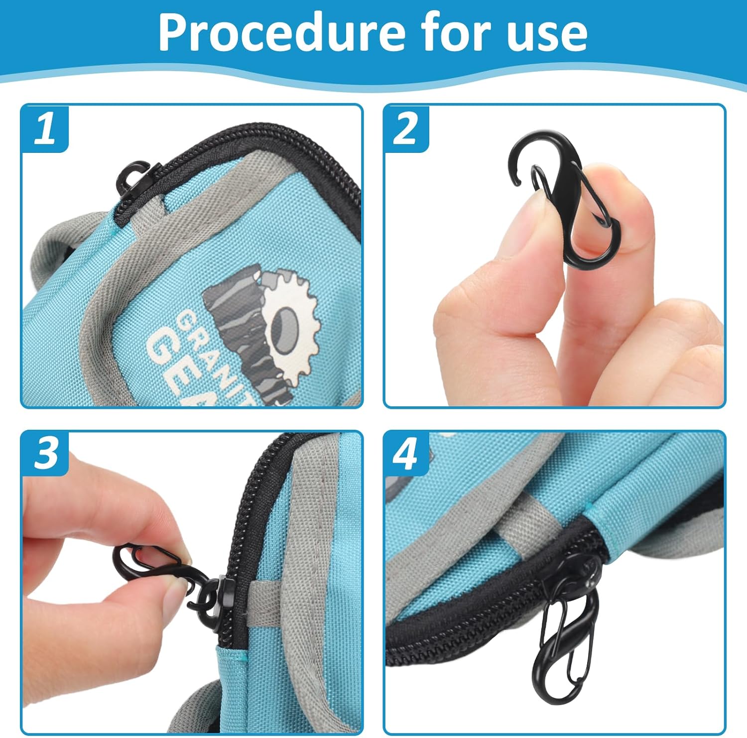 Lock Combo, Total 21PCS Clips  - Backpack Lock Combo recensione e prezzo
