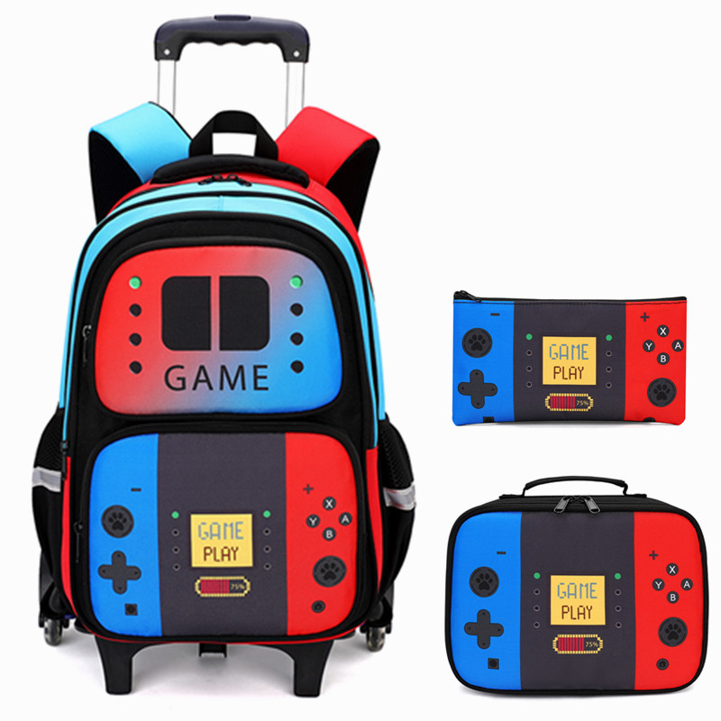 3PCS Kids Rolling Backpack for - School Backpack Teen recensione e prezzo