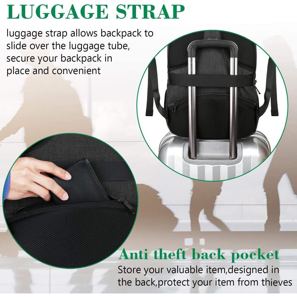 MATEIN BusinLaptop Backpack, 1 - Laptop Backpack 15.6 recensione e prezzo