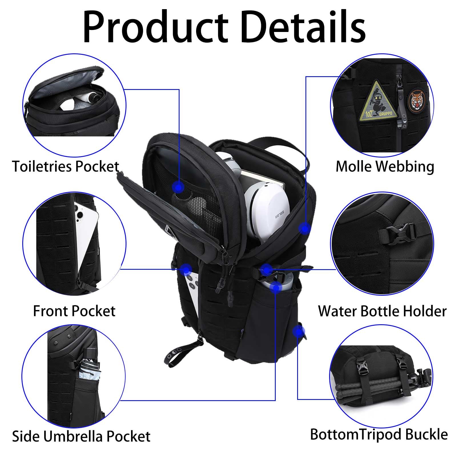 Anti Theft Sling Bag Shoulder  - Sling Backpack Shoulder recensione e prezzo