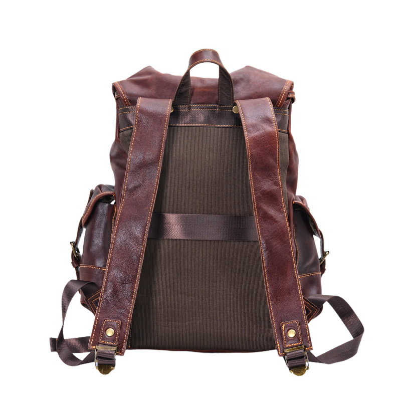 European and American vintage  - Leather Backpack Vintage recensione e prezzo