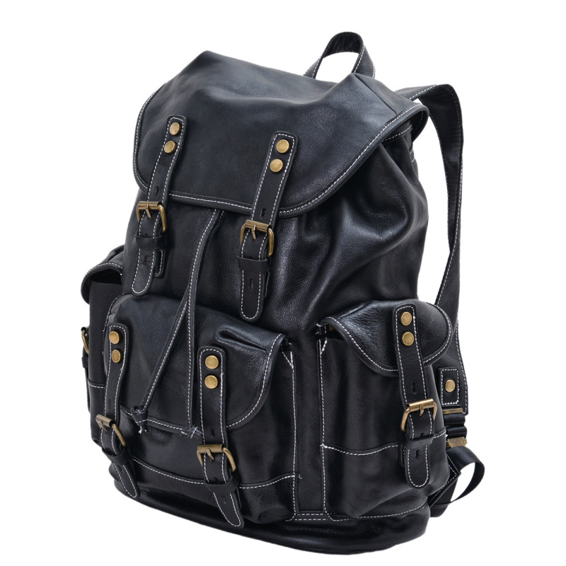 European and American vintage  - Leather Backpack Vintage recensione e prezzo