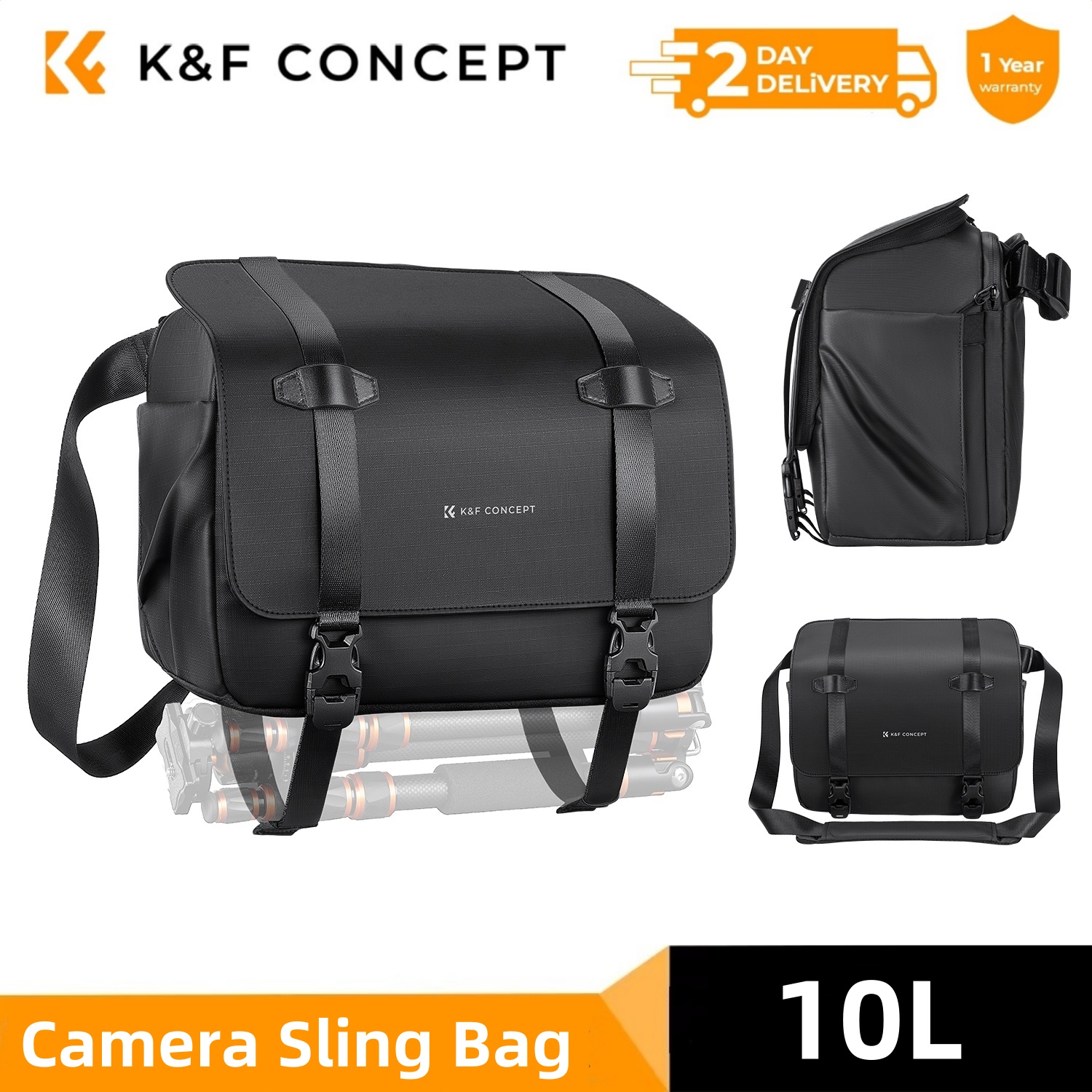 K&F CONCEPT 10L Camera Sling B - Sling Backpack Shoulder recensione e prezzo
