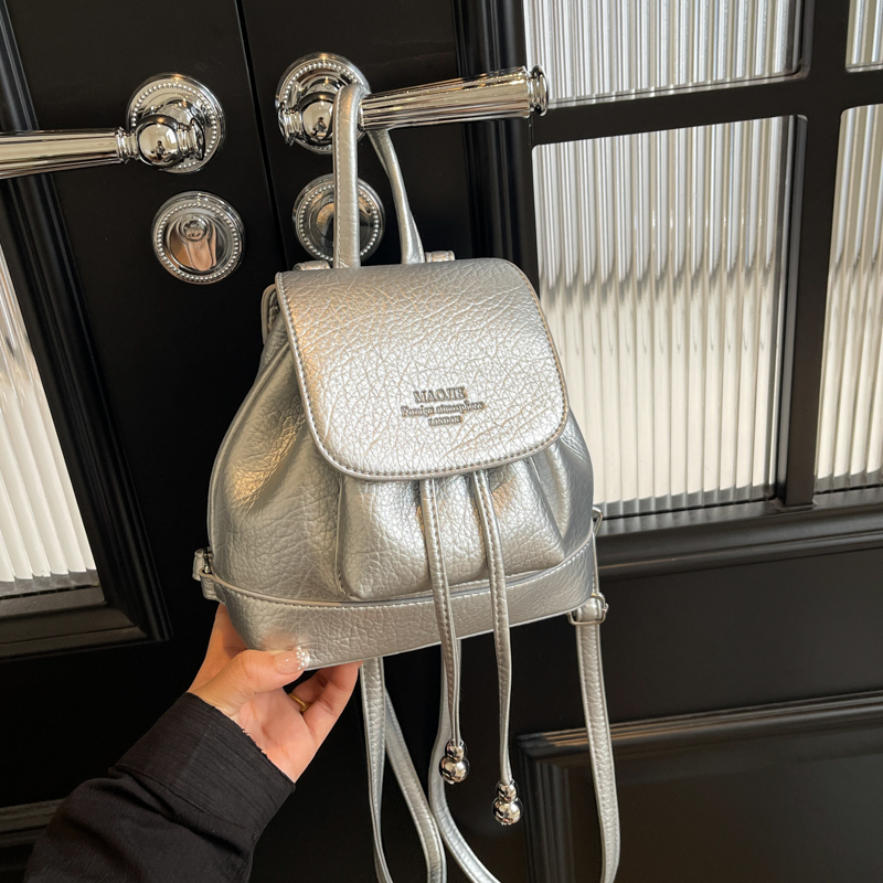 Solid Small String Backpacks P - Leather Backpack Vintage recensione e prezzo