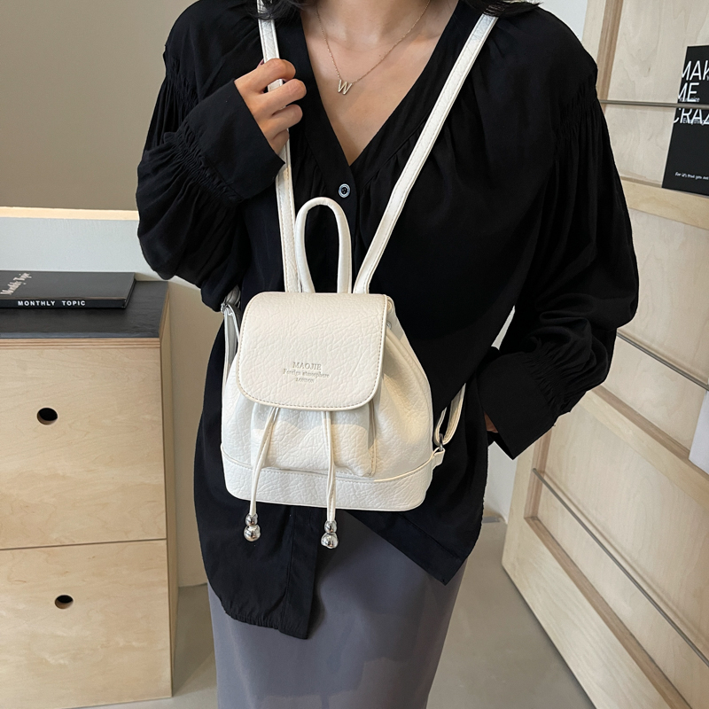 Solid Small String Backpacks P - Leather Backpack Vintage recensione e prezzo