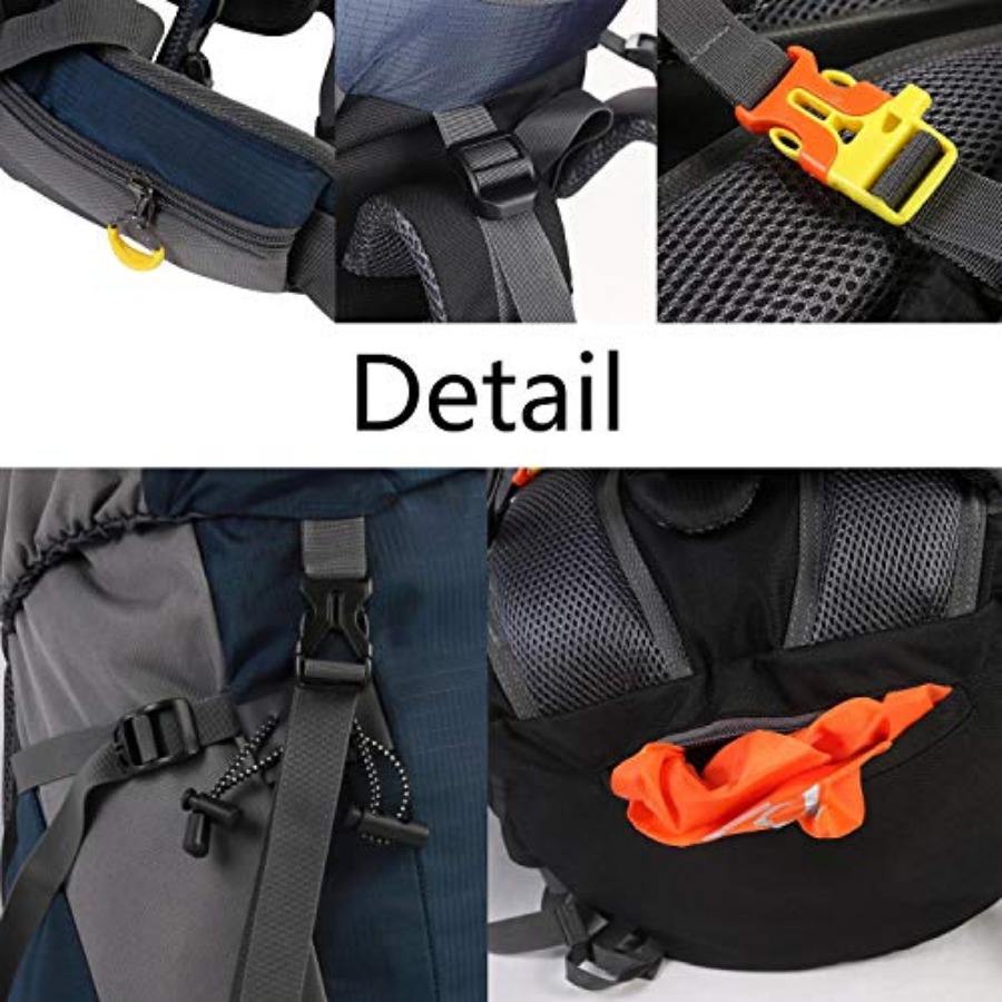 50L Hiking Backpack Men Campin - Rain Cover Backpack recensione e prezzo