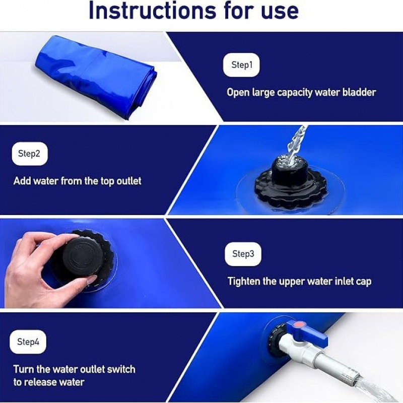 PVC Water Storage Bag New Soft - Hydration Pack Outdoor recensione e prezzo