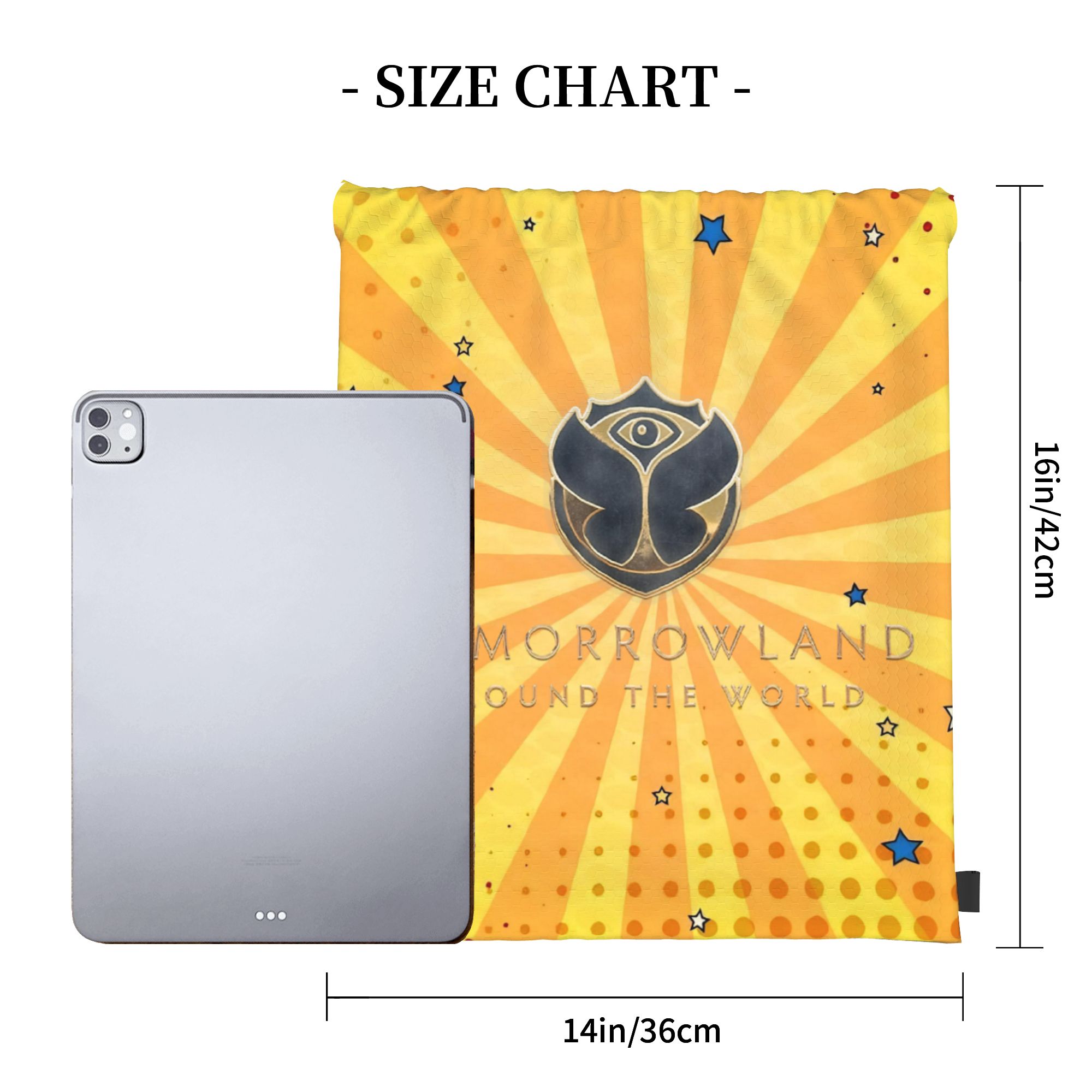 Tomorrowlands Festival Music D - Drawstring Gym Bag recensione e prezzo