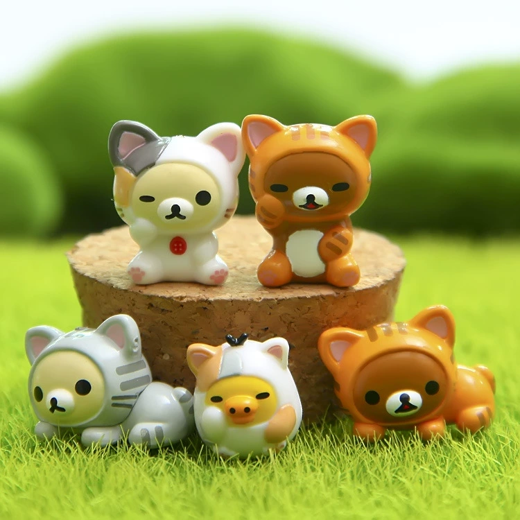 5pcs Rilakkuma Action Figures  - Mini Backpack Purse recensione e prezzo
