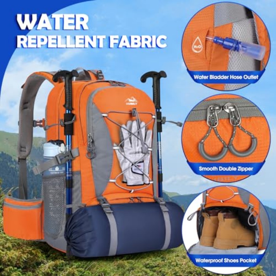 50L Hiking Backpack Waterproof - Hiking Backpack Waterproof recensione e prezzo