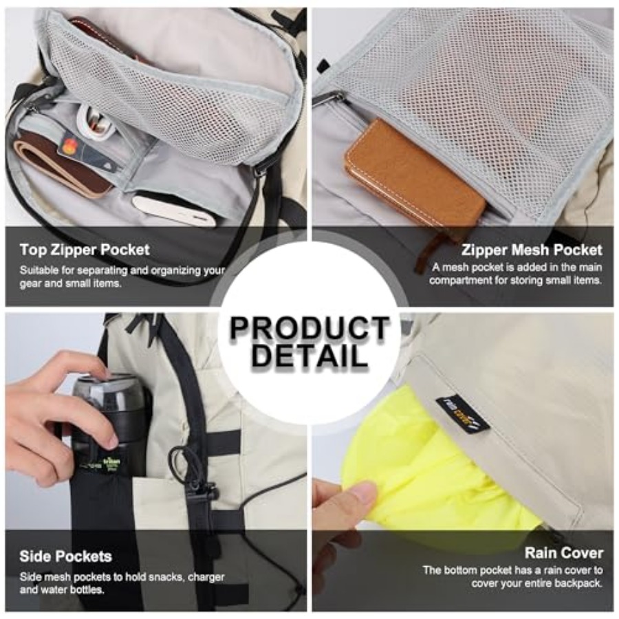 35L Hiking Backpack, Lightweig - Rain Cover Backpack recensione e prezzo
