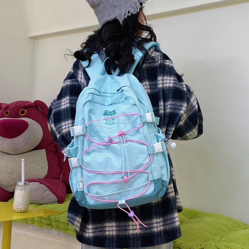 LEFTSIDE Women's Nylon Backpac - School Backpack Teen recensione e prezzo