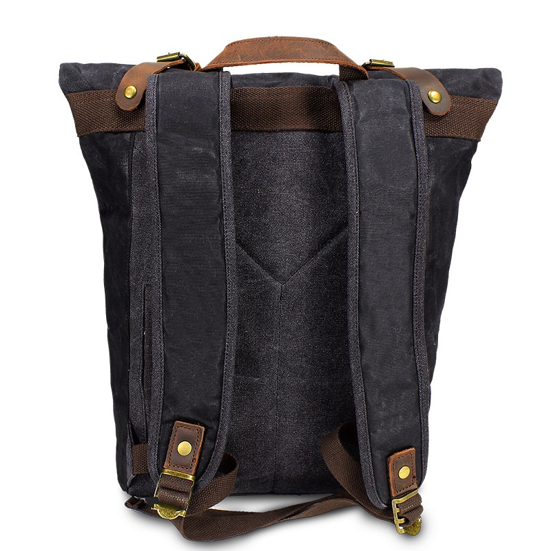 Retro Canvas Leather Backpacks - Leather Backpack Vintage recensione e prezzo