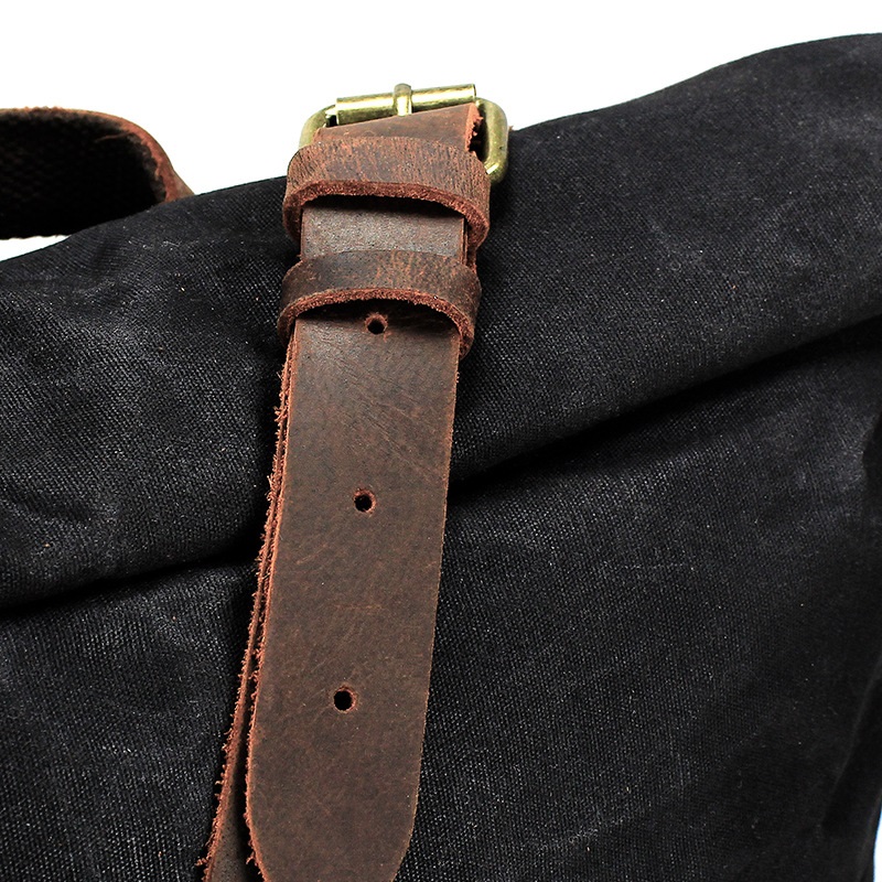 Retro Canvas Leather Backpacks - Leather Backpack Vintage recensione e prezzo